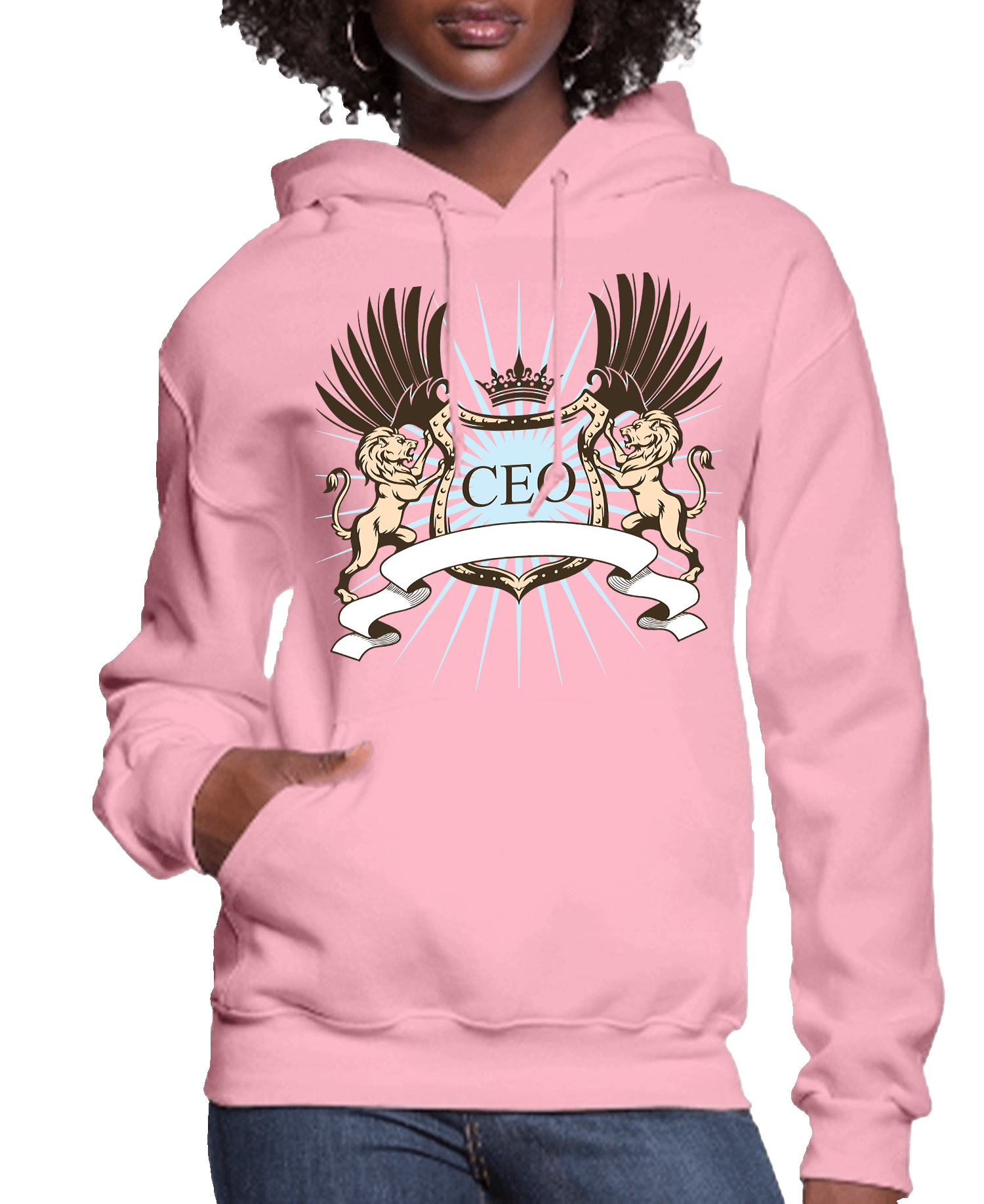 CEO Lion Crest Women’s Hoodie | Streetwear