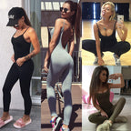 Backless Yoga Pants and Bodysuit