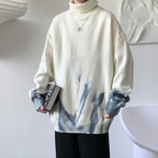 Futuristic Turtleneck Knitwear Jumper Sweatshirt | Streetwear