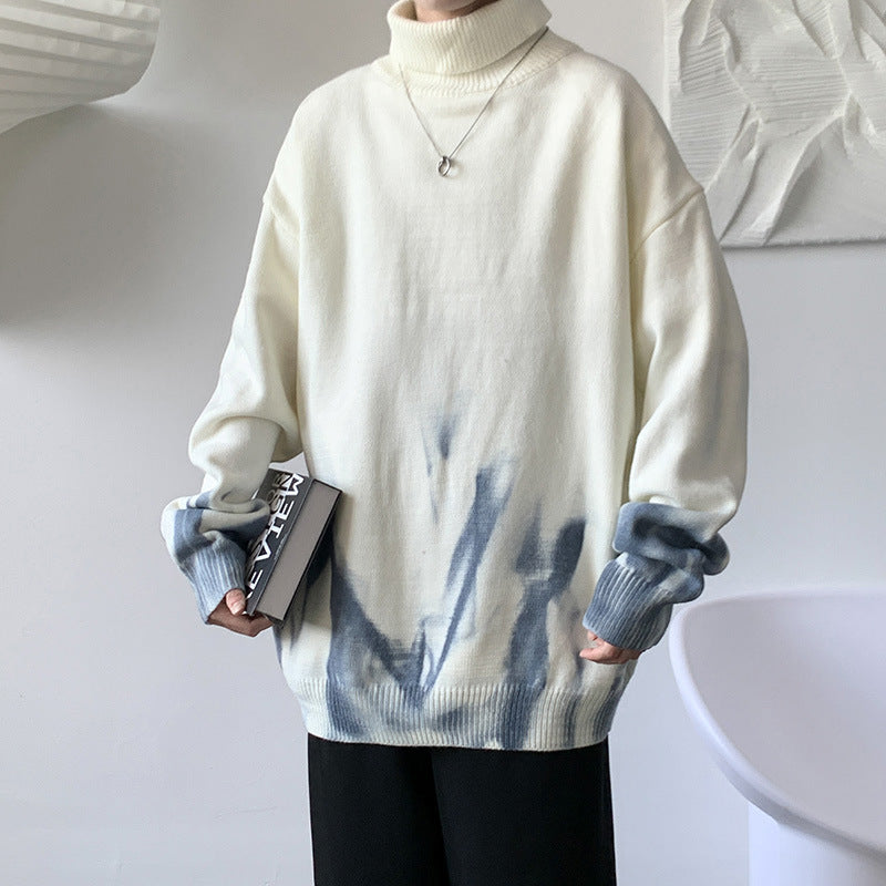 Futuristic Turtleneck Knitwear Jumper Sweatshirt | Streetwear