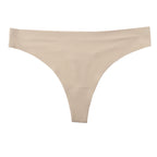 Comfortable Low Waist Ice Silk Thong for Women