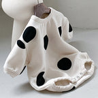 Polka Dot Bodysuit Romper for Baby Personality