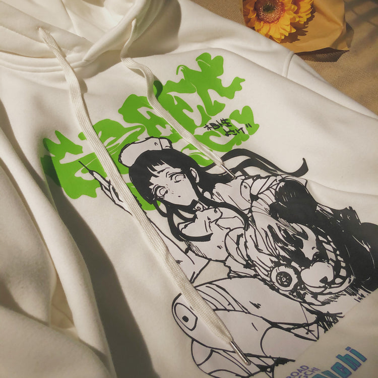 Y2K Print Oversized Harajuku Hoodie for Women | Streetwear
