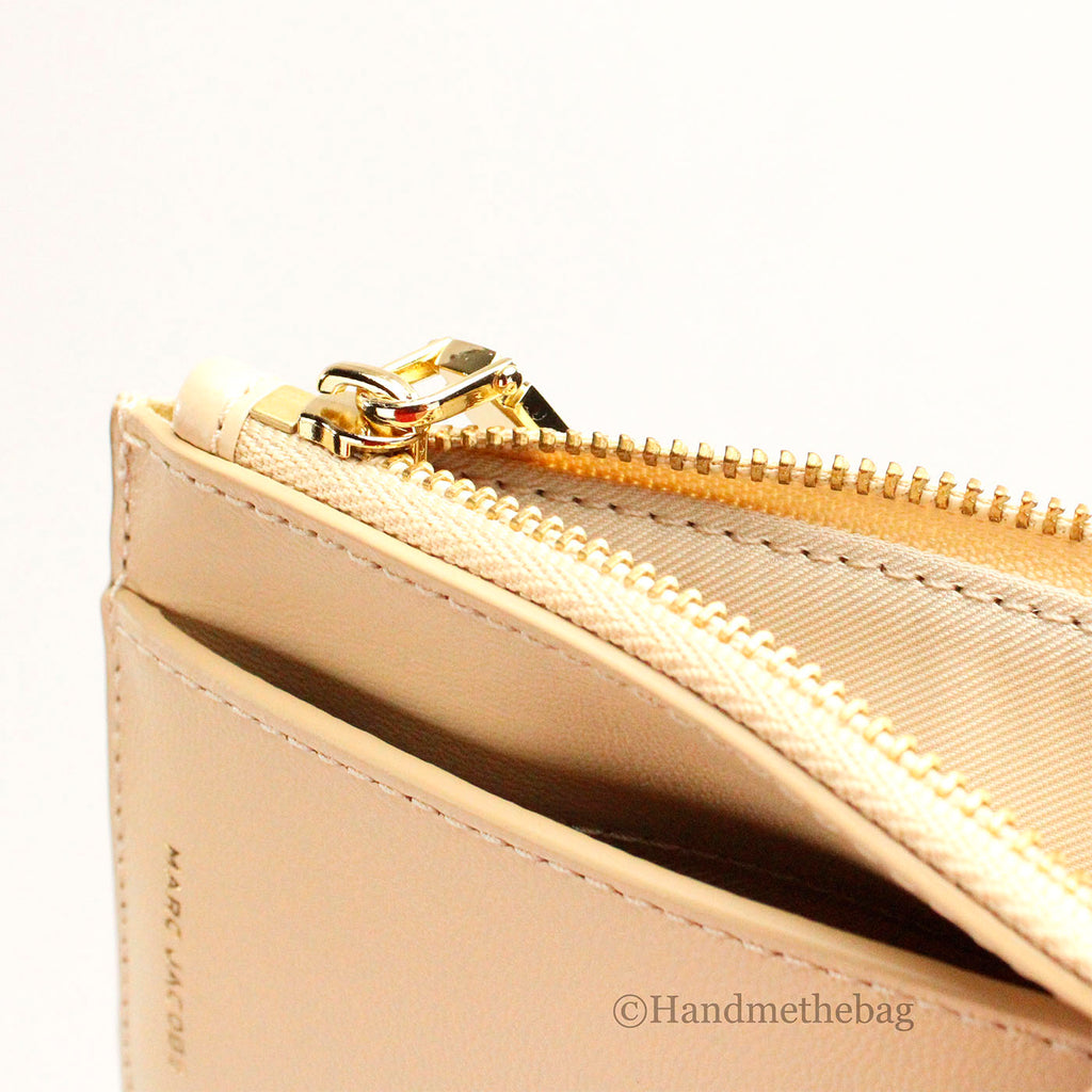 Marc Jacobs The J Marc Pebble Quilted Card Case Wallet