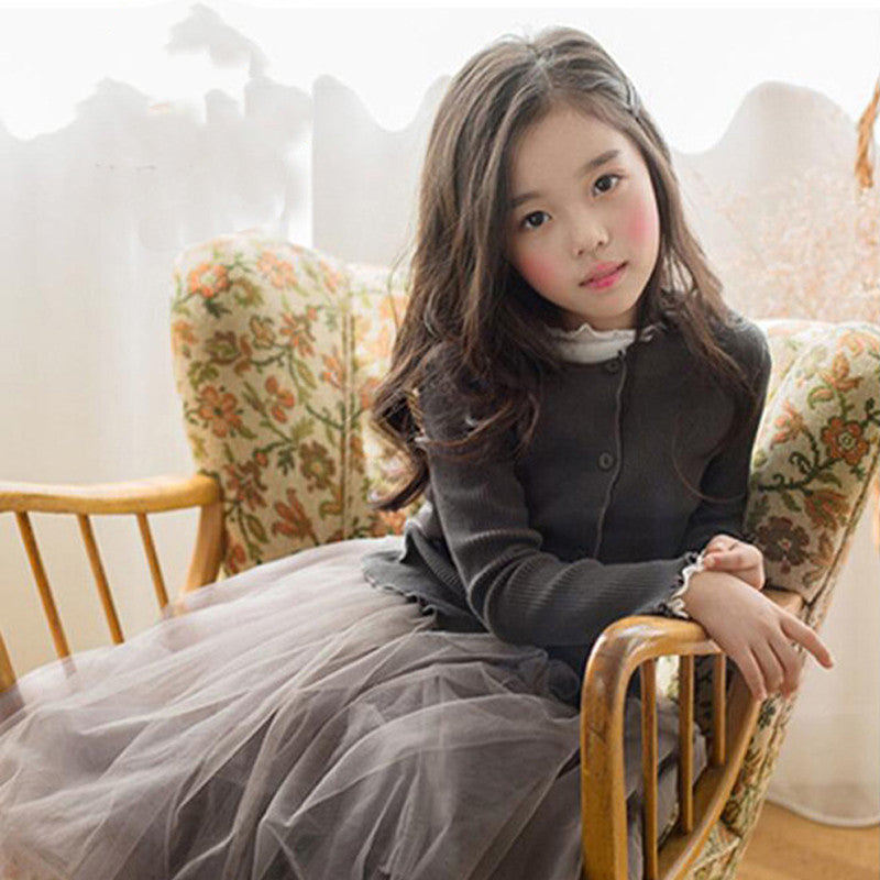Korean Jacket for Older Children - Cotton Sweater