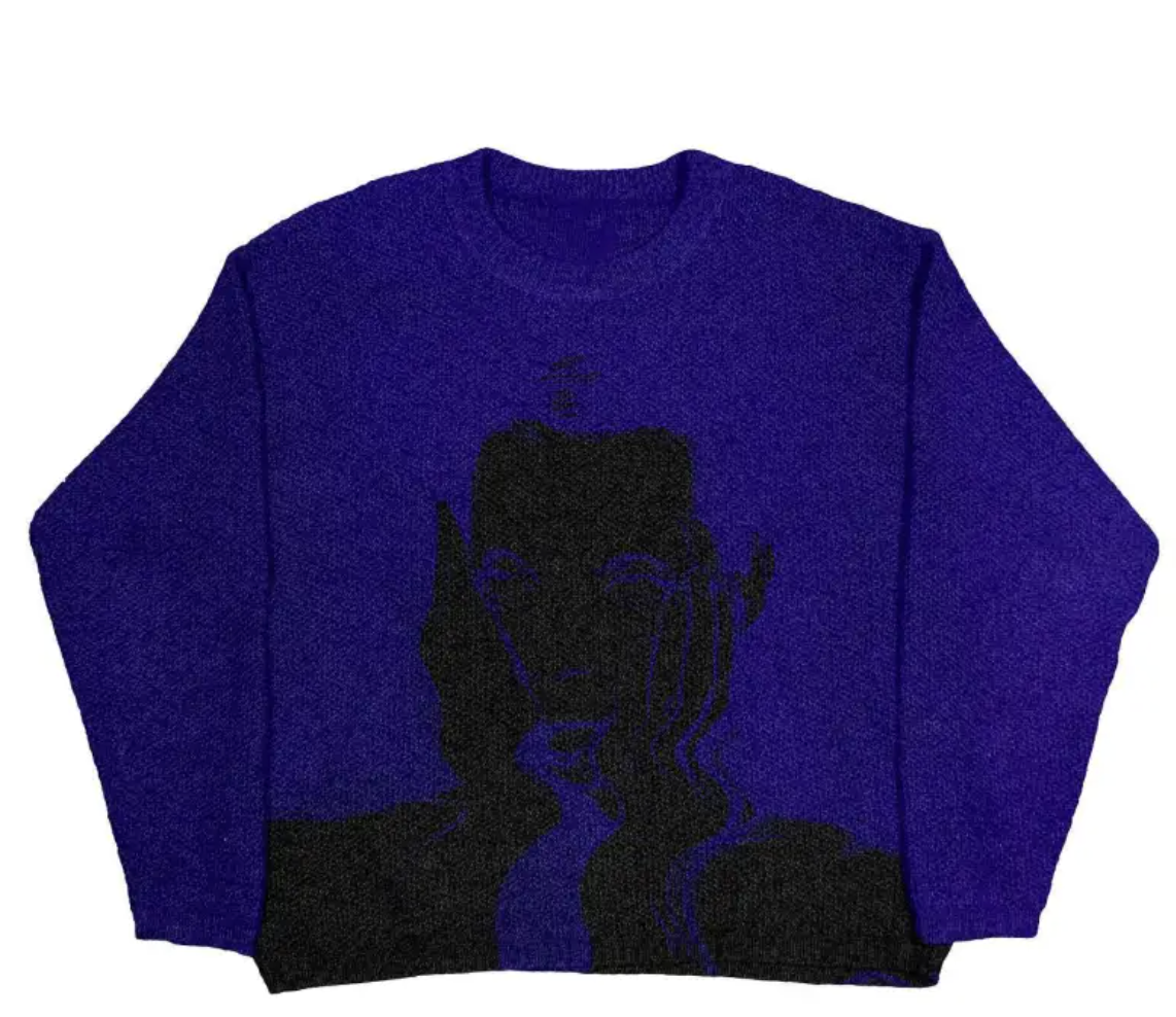 Autumn and Winter Women's Knit Pullover Sweater | Streetwear