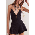 Cowboy Siamese Shorts Women's Clothing Loose Jumpsuit