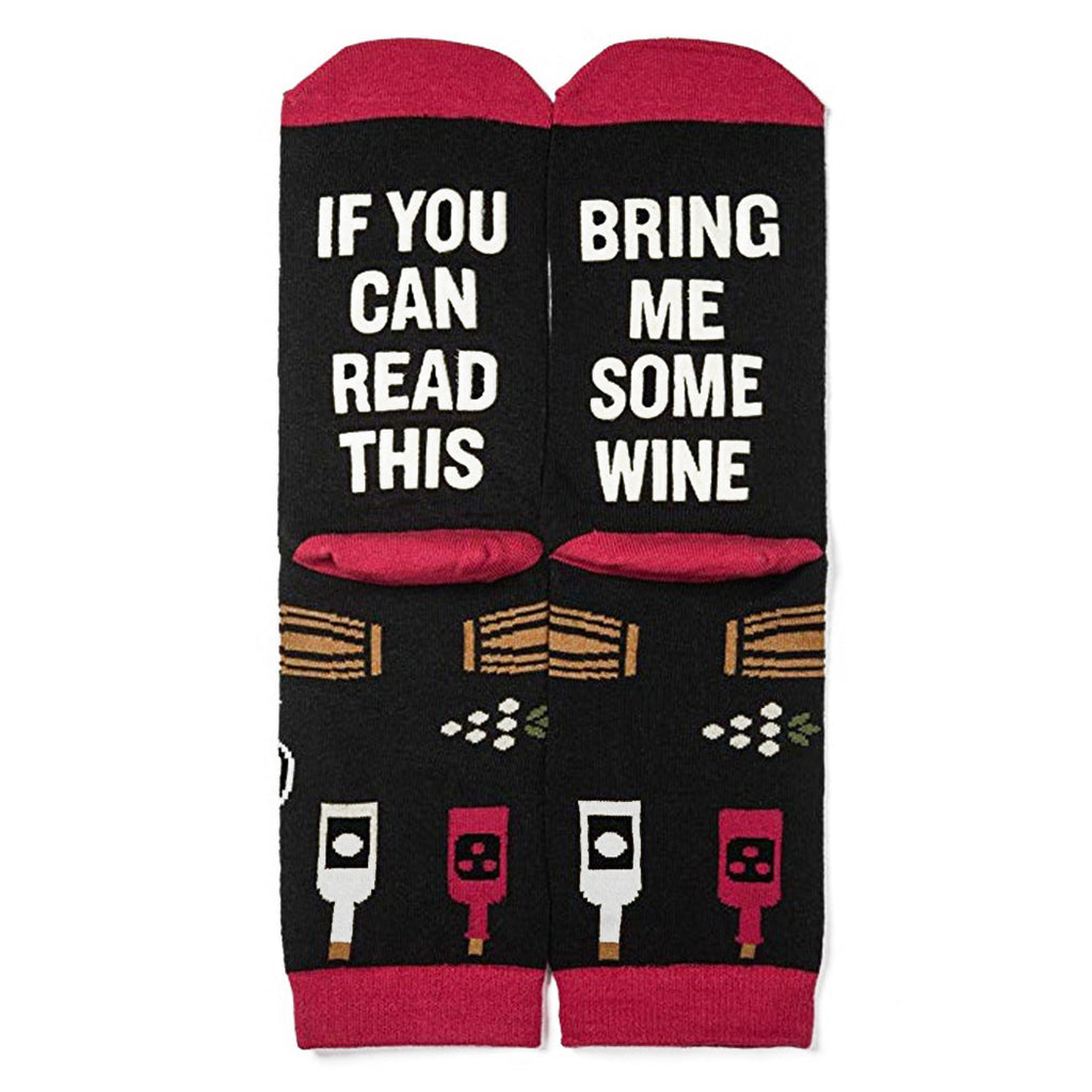 Valentine's Day & Christmas Letter Socks - "IF YOU Can Read This"