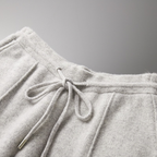 Casual Wool Straight-Leg Pants