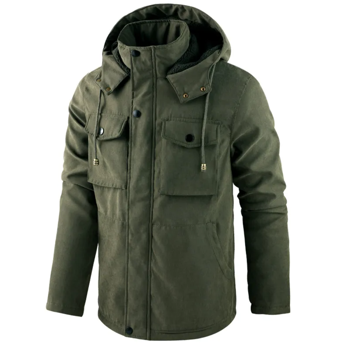 Thermal Hooded Cotton Coat