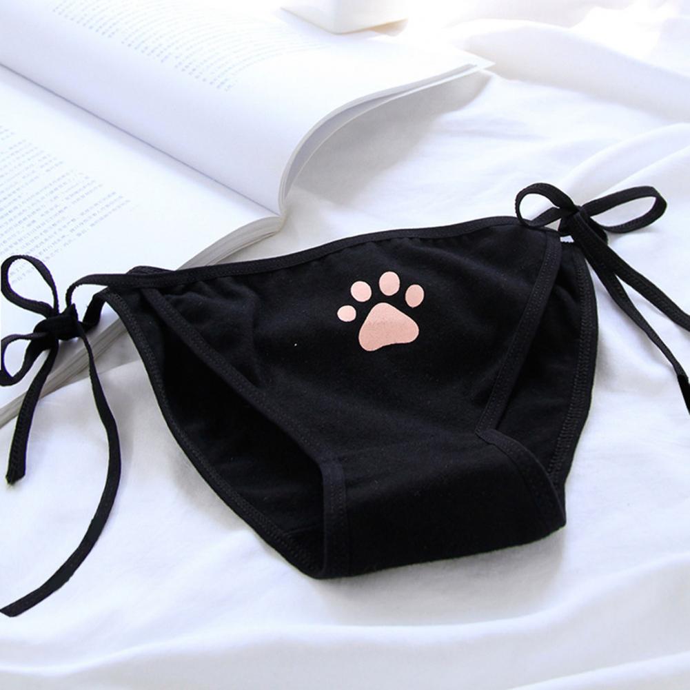 Cute Lolita Animation Print Low Waist Ladies Panties