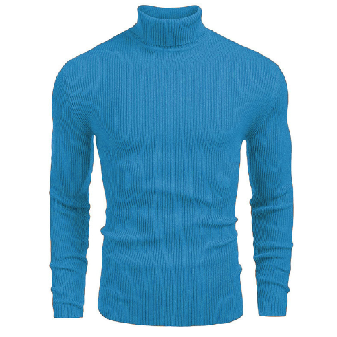 Men's High-Neck Sweater for Autumn and Winter