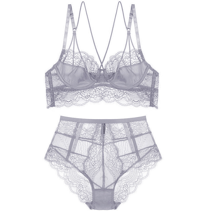 Lightweight Women's Bra Set Without Sponge
