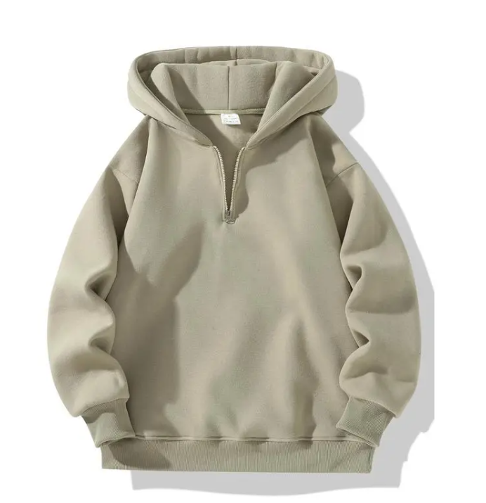 Autumn And Winter Men's Zipper Hoodie Loose Sports Sweater | Streetwear