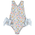 Baby Floral Ruffle One-Piece Swimsuit