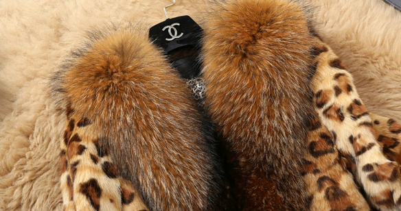 Leopard Print Cotton Coat for Girls