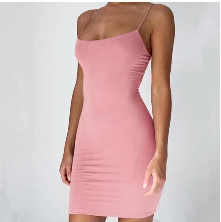 Simple Halter Bodycon Dress