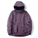 Men's Fashionable Loose Fit Multi-Pocket Jacket
