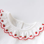 Fashionable Half Sleeve Cotton Dress for Girls