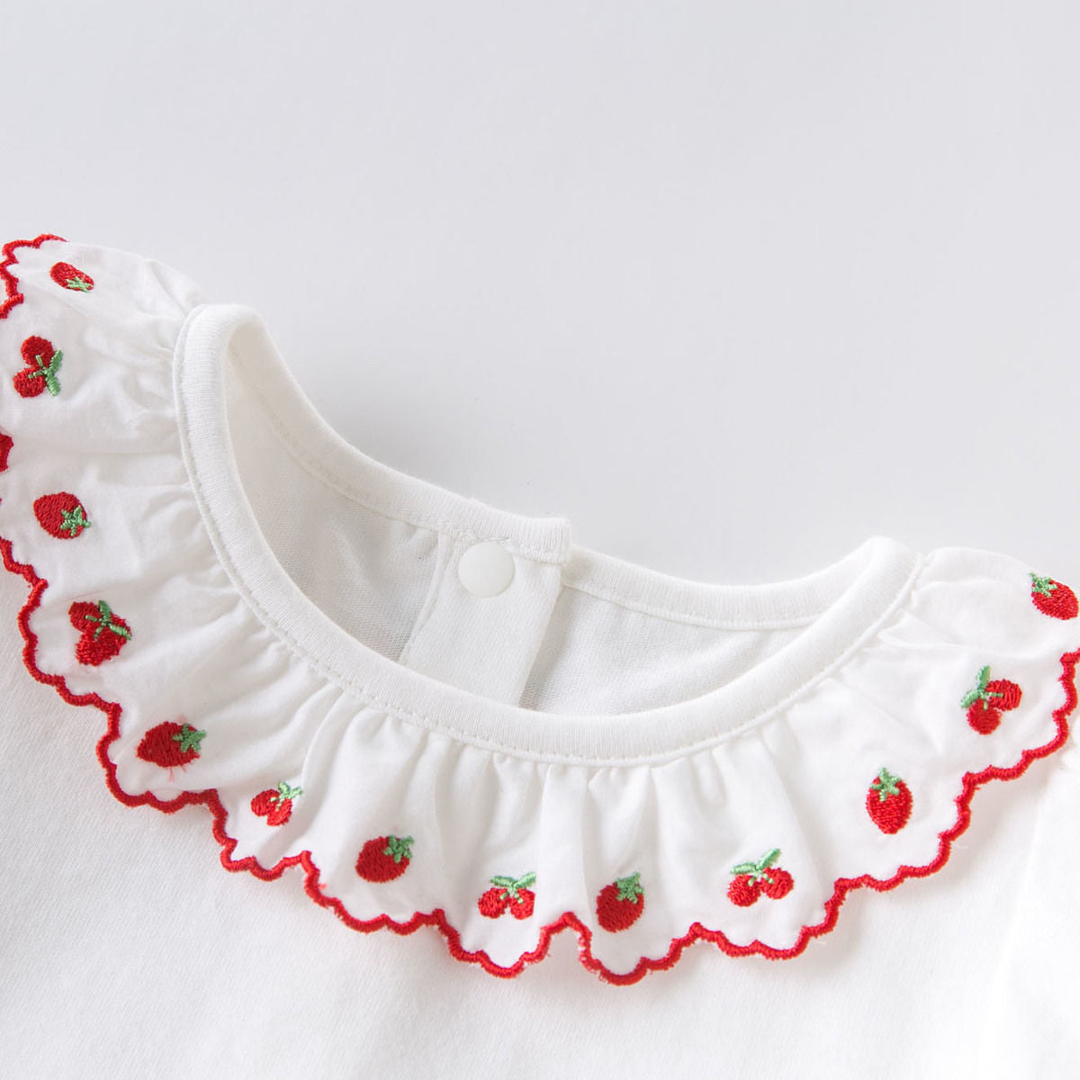 Fashionable Half Sleeve Cotton Dress for Girls