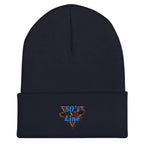 80's Line Cuffed Beanie | Embroidered Cap