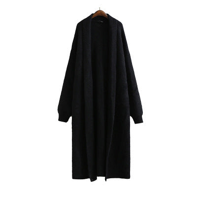Mink Fleece Sweater Cardigan and Fur Coat