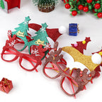 Christmas Decorative Glasses for Adults and Kids