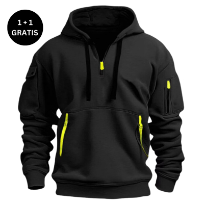 Easy Fit Hooded Sweatshirt | Streetwear