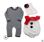 Christmas Infant Clothing Set - Baby Onesie 3-Piece
