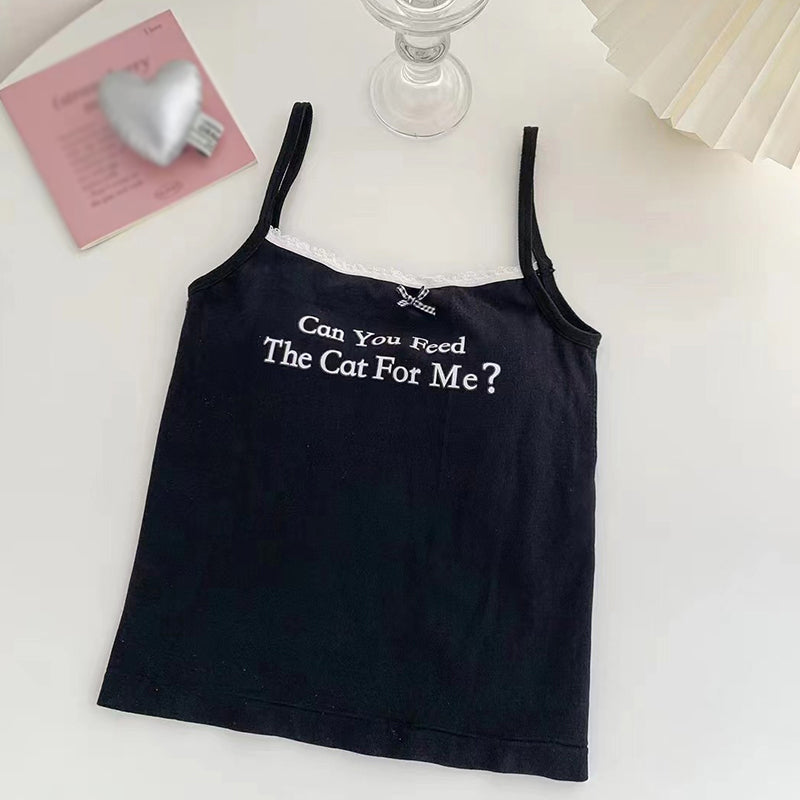 Lightweight Y2K Women's Padded Spaghetti Strap Tank Tops