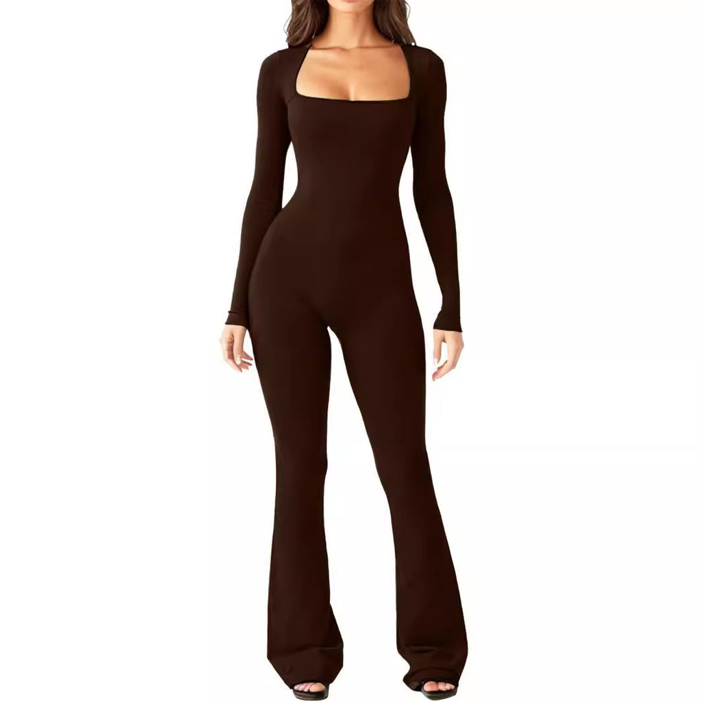 2023 Women's Long Sleeve Bodysuit with High Stretch