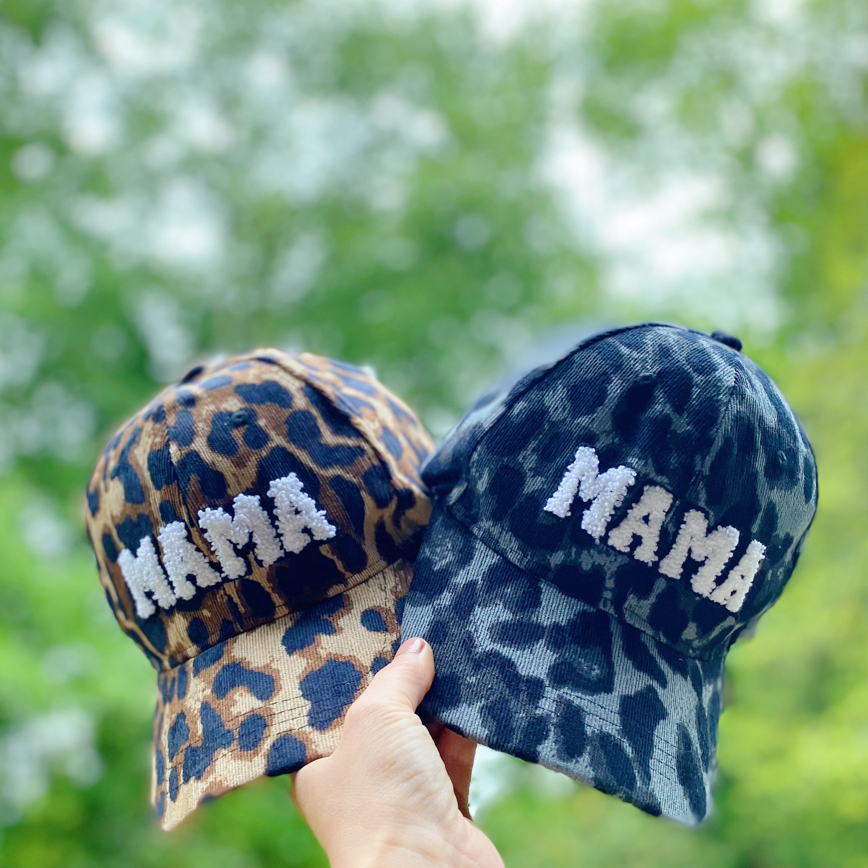 Wild Mama Corduroy Ball Cap | Embroidered Cap