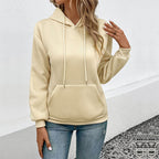 Women's Casual Hooded Pullover Sweatshirt with Pocket | Streetwear