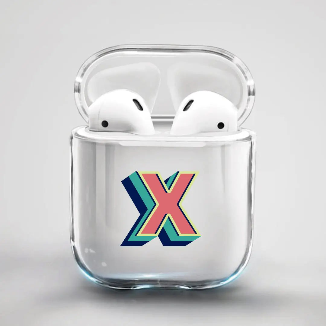 Airpod Case F1 Letter X