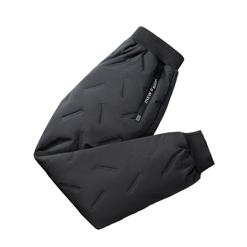 Boys' Thickened Fleece Cold-Proof Warm Pants