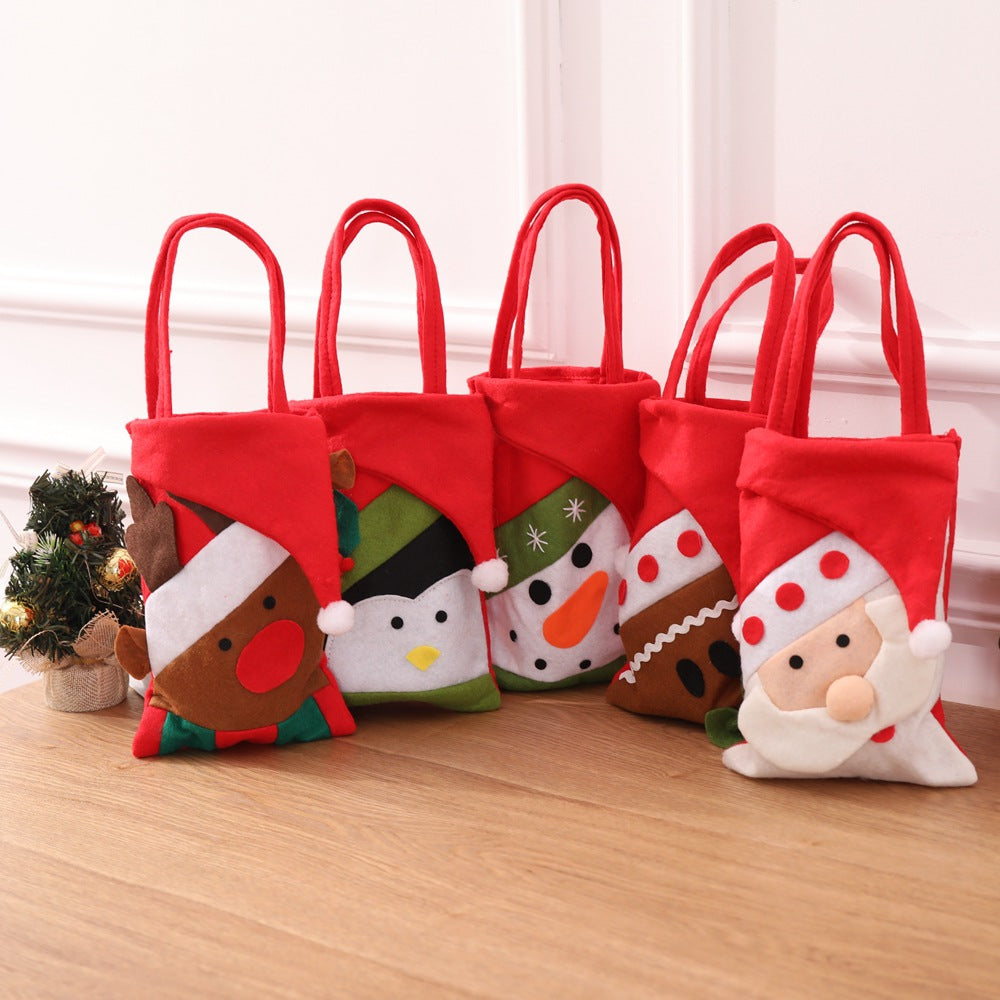Christmas Tote Bag for Gifts and Decorations | Organic Cotton
