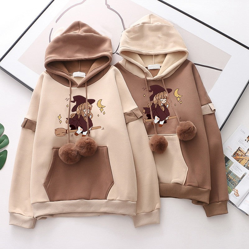 Versatile Hooded Jacket for Junior High Students