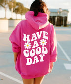 Flower Print Casual Hoodie for Men and Women | Streetwear