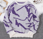 Men's Knitted Long-Sleeve Jacket
