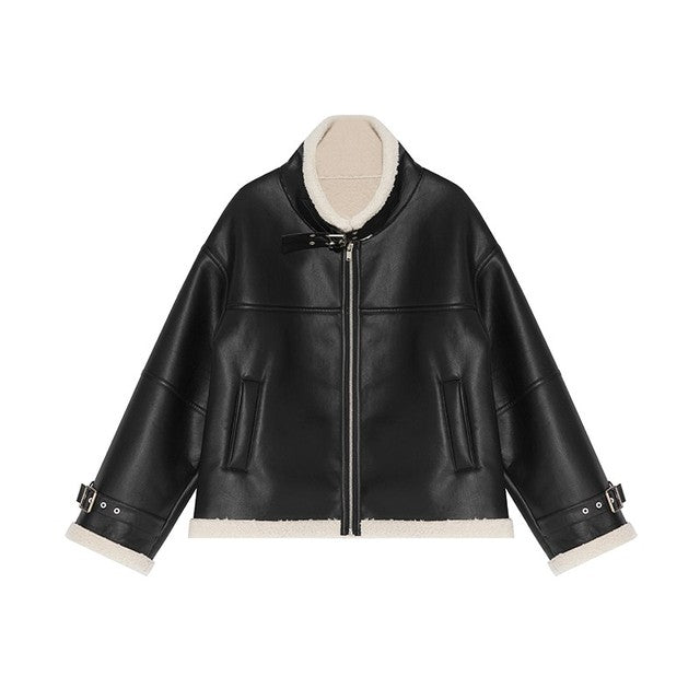 MOLAN Women's Thicken Winter Bomber Jacket 2023