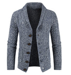 Men's Fashion V Neck Loose Knitted Cardigan Jacket
