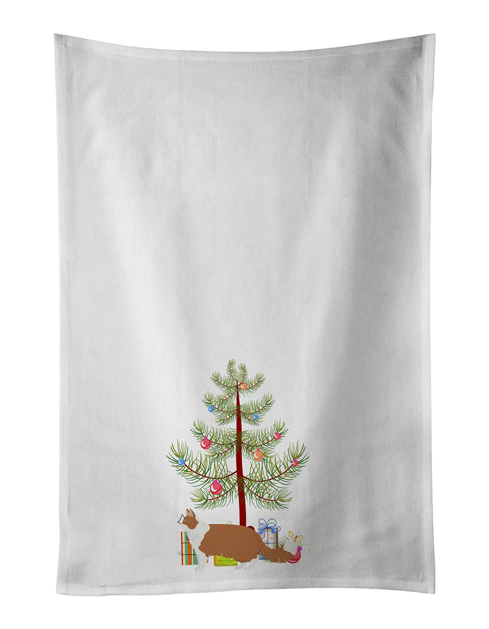Norwegian Forest Cat Christmas Kitchen Towel Set of 2