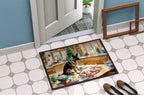 German Shepherd Christmas Cookies Doormat