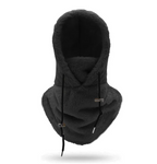 Winter Outdoor Windproof Cap & Scarf | Embroidered Cap