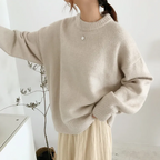 Cozy Luxe Slouchy Pullover | Streetwear