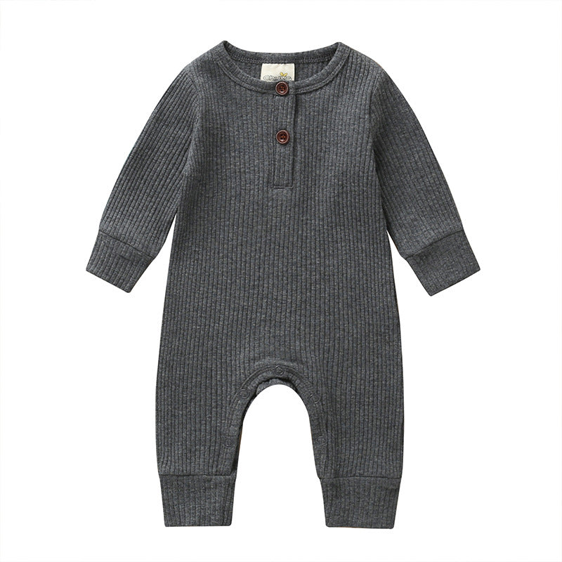 Baby Long Sleeve Bodysuit for Spring and Autumn