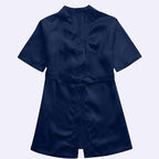 Ice Silk Embroidered Lace Nightgown Pajamas Robe