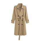 Stylish Slim Over-the-Knee Autumn Coat