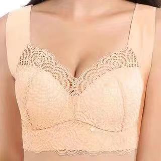 Seamless Lace Bralette for Plus Size Women