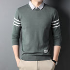 Men's Winter Crew Neck Trendy Sweater Top